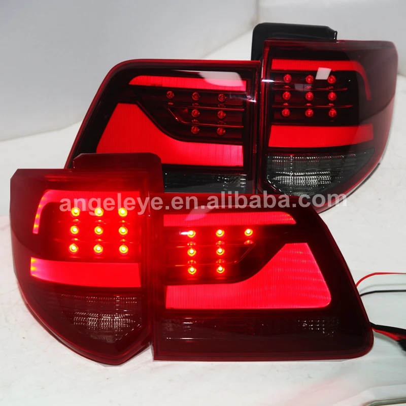 

Задние фонари для Toyota Fortuner, светодиодсветодиодный фонари, 2012-2014 год, красный, белый цвет, YZ