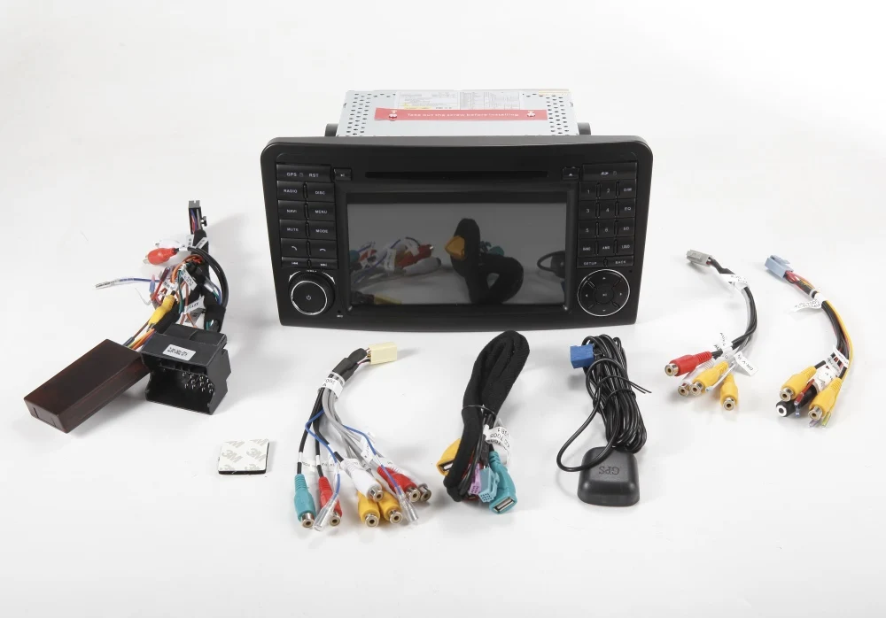 64G ROM No Tax Android 9 0 автомобильный dvd-плеер GPS навигация для Mercedes ML Class W164 ML350 GL X164 |