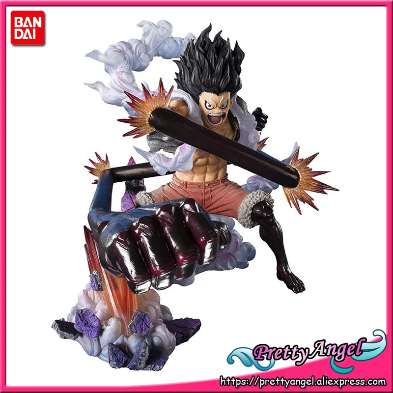 PrettyAngel-Подлинная Bandai Tamashii персоны фигурки ZERO ONE PIECE Monkey D. Luffy Gear 4 - Snakeman