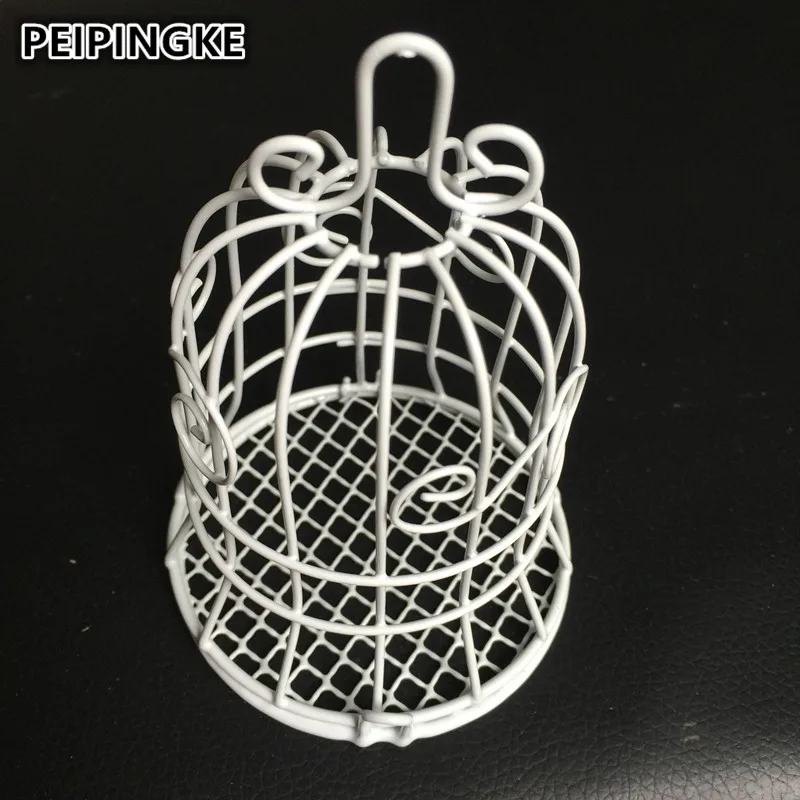 Candy Box Wedding Gifts Favors Iron Wedding Card Holder Birdcage Boxes 11*7cm