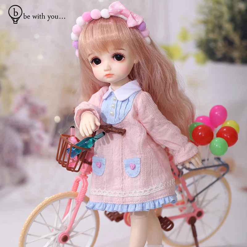 BJD Девочка Малыш 1/6 yosd капуста милая кукла быть с вами Маленькая девочка