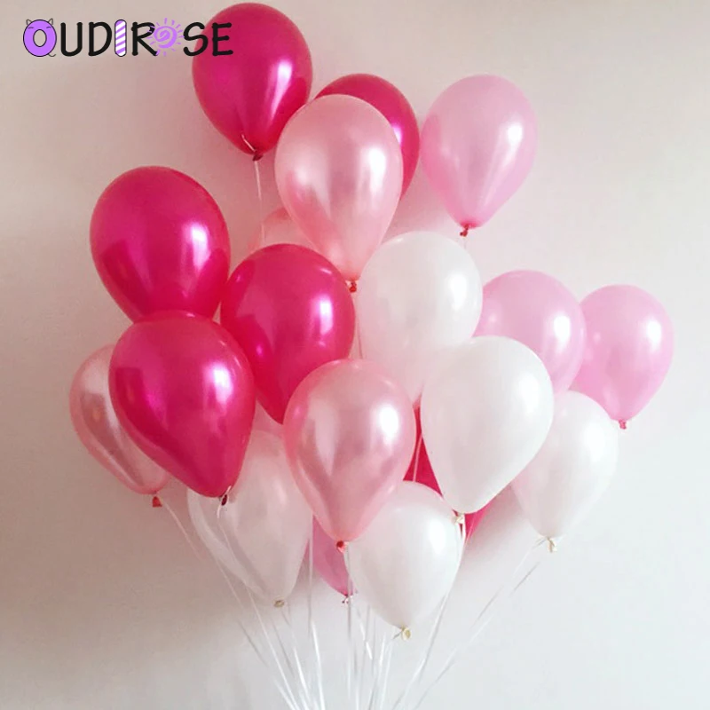 OUDIROSE 5 шт 12 дюймов конфетти блестки латексные воздушные шары Свадебные украшения