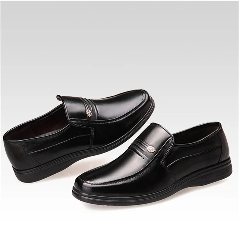 MUHUISEN Spring Summer Men Genuine Leather Shoes Breathable Soft Flats Loafers Male Casual Bussiness Slip On Driving | Обувь