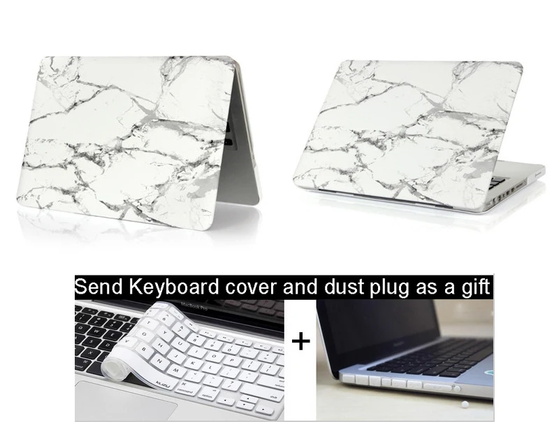Мраморный чехол для ноутбука MacBook Air 13 A1466 Pro Retina 11 12 15 сенсорной панели mac book New A1932 +
