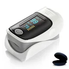 Цифровой Пульсоксиметр на кончик пальца с чехлом для переноски измеритель насыщения крови кислородом SPO2 PR медицинский портативный домашний уход