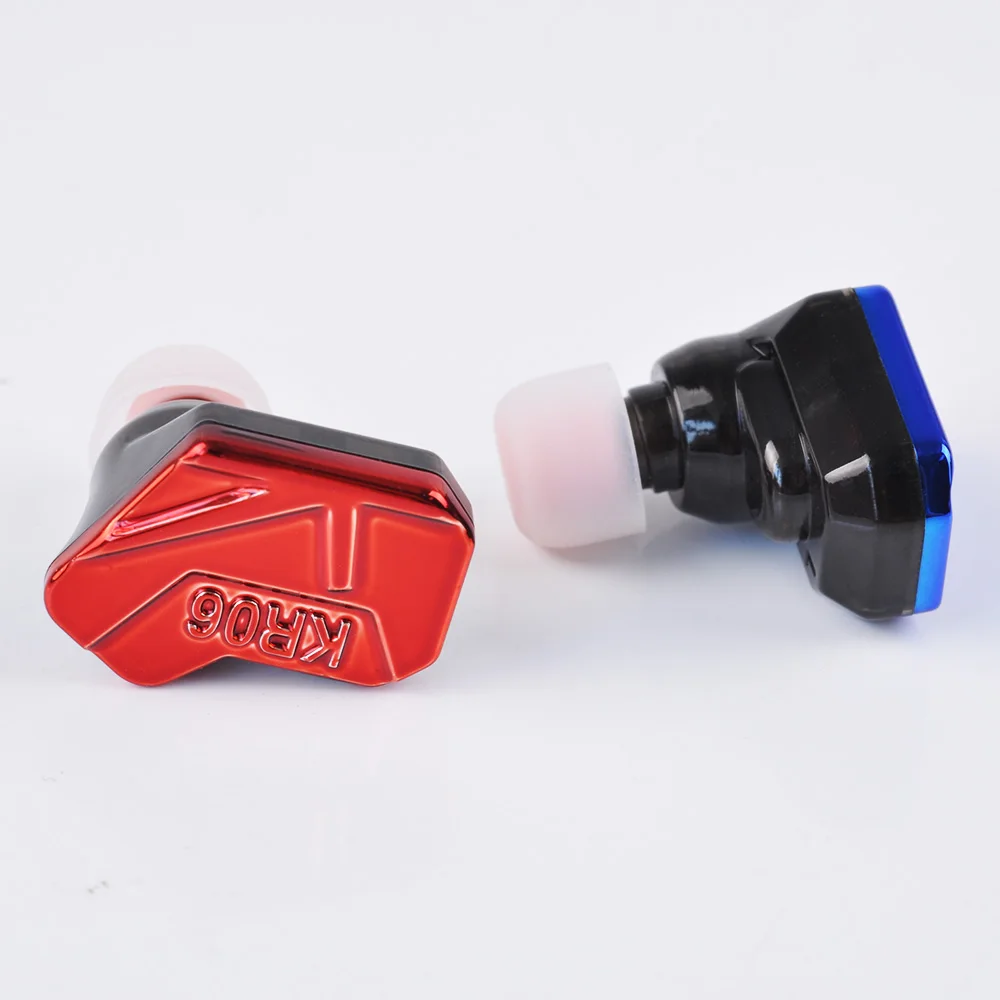 AK новейший ACZ KR06 6 2BA + 1DD HiFi Гибридный наушник для наушников с милым вокальным