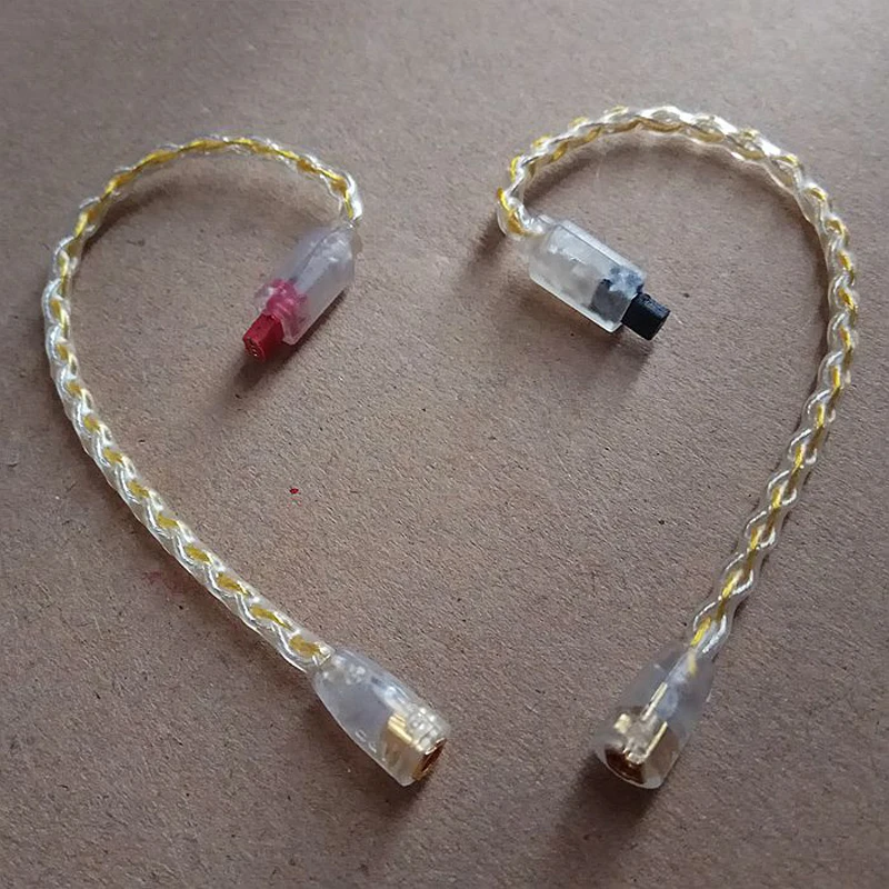 MMCX Женский 0 78 мм 2 pin IM04 IE80 A2DC Мужской наушник гарнитура кабель адаптер для shure SE215
