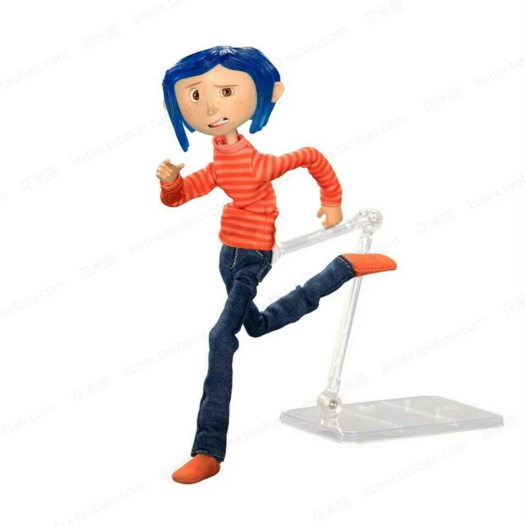 Детские игрушки NECA экшн Фигурка коралин и секретная дверь плащи 7 дюймов свитер
