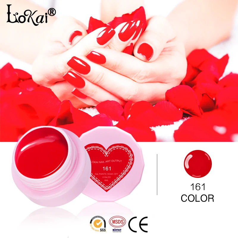 Гель-лак Lokai для ногтей Полупостоянный УФ-Гель-лак УФ светодиодная лампа
