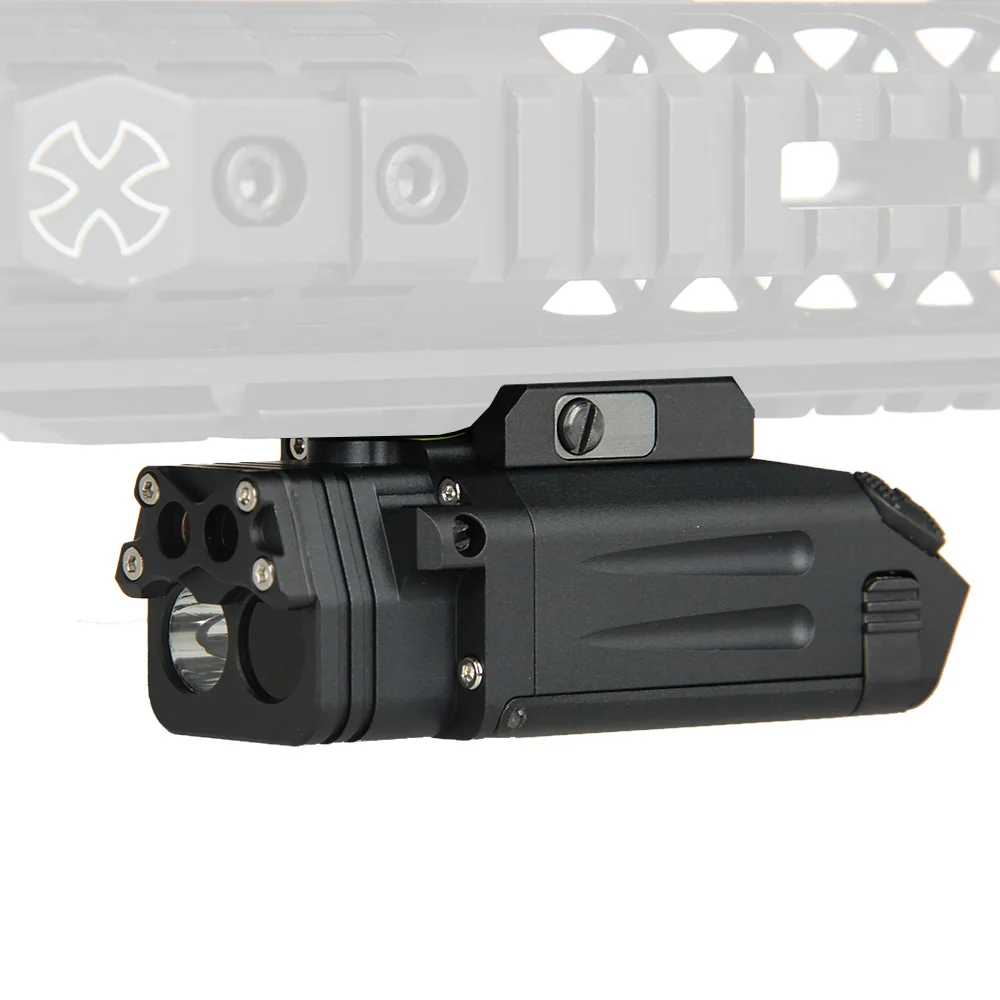 

Tactical DBAL-PL type light white LED 400 Lumens Flashlight With Red Laser IR LED illuminator /visible laser pointer GZ150087