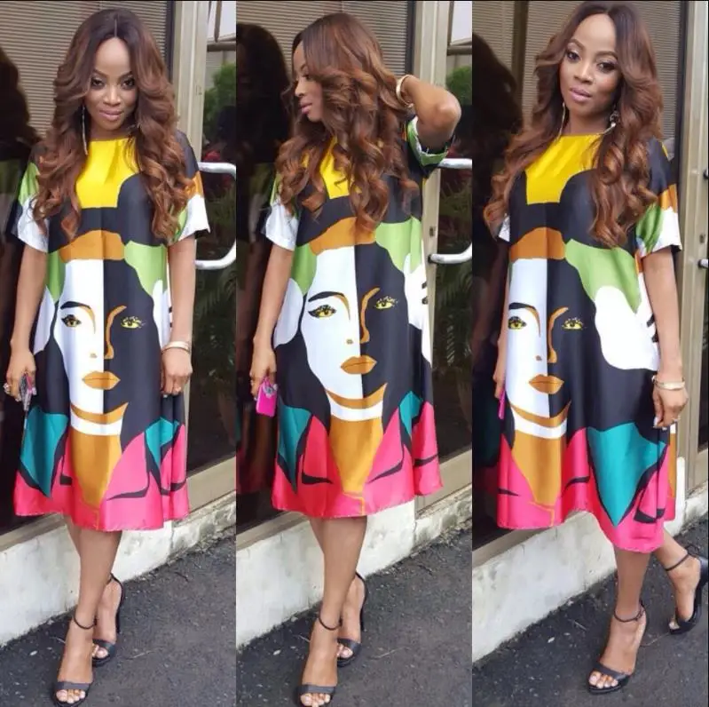 2019 новый стиль африканская женская одежда Дашики модное платье с принтом |
