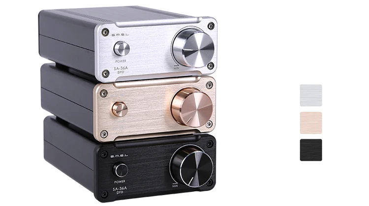 S.M.S.L SMSL SA-36A Pro AMP стерео HIfi аудио цифровой усилитель с 15 в 3.8A адаптер питания большой мощности Цифровой Интегрированный Tripath
