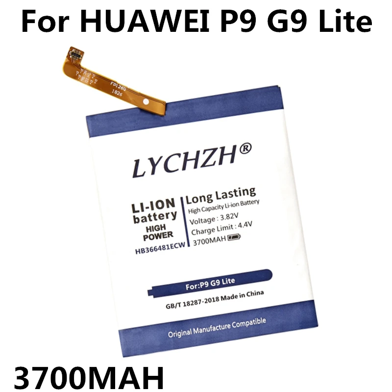 Оригинальный Батарея для Huawei P9 G9 Lite Honor 8 5C HB366481ECW замены батареи литий полимерная
