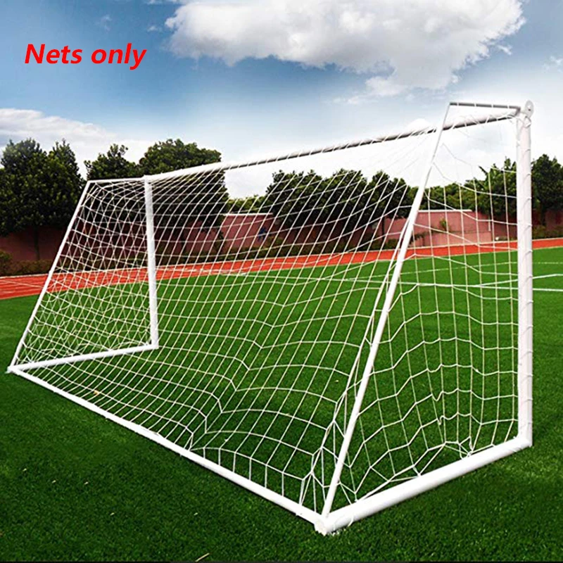 

3X2M Soccer Goal Net Football Nets Mesh Football Accessories For Outdoor Football Training Practice Match Fitness (Nets Only)