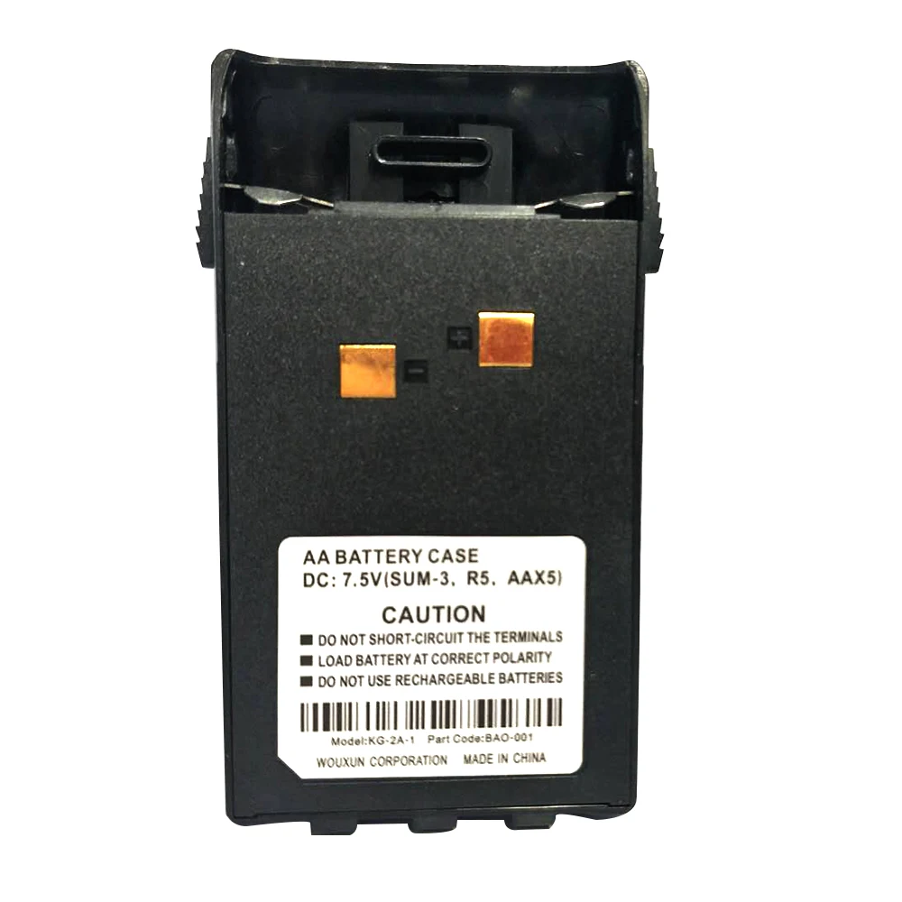 

Original UVD1P Battery case 5XAA with belt for Wouxun CB Radio Walkie Talkie KG UVD1P KG-883 KG-659 KG-669 KG-679 KG-699 KG-703