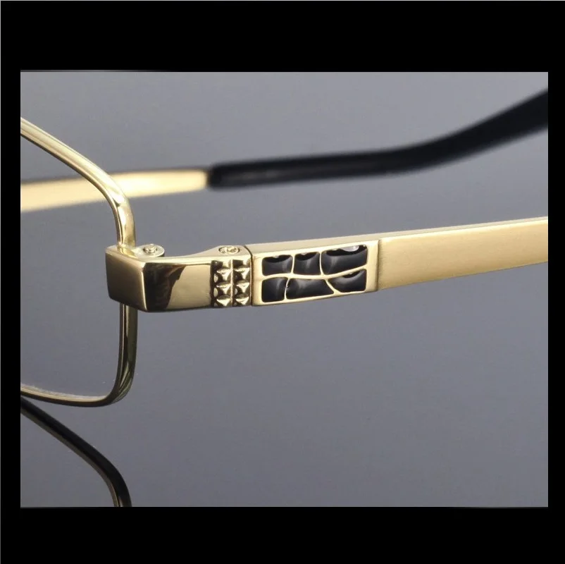 Ширина 140 чистый титан мужские оправа для очков при близорукости опциальный