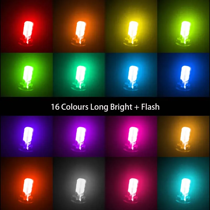 W5W/T10 Canbus светодиодный светильник T10 RGB светодиодный светильник a расстояние лампы Авто ампулы pour Voiture Ampoule светодиодный светильник