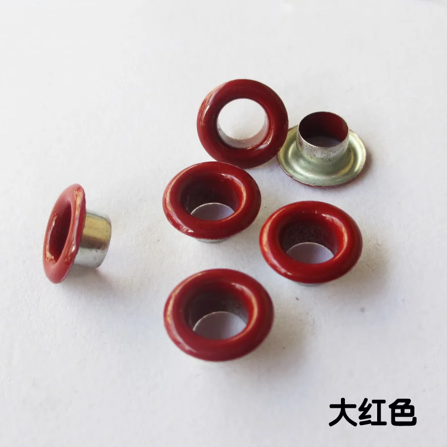 Набор цветных металлических люверсов для баннеров 6 мм 100 дюйма | Дом и сад