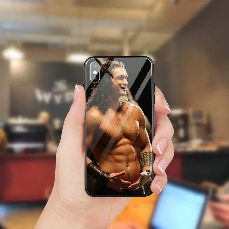 Закаленное Стекло мобильный чехол для телефона iPhone 5 5S SE 8 7 6 S Plus X XR XS Max Coque