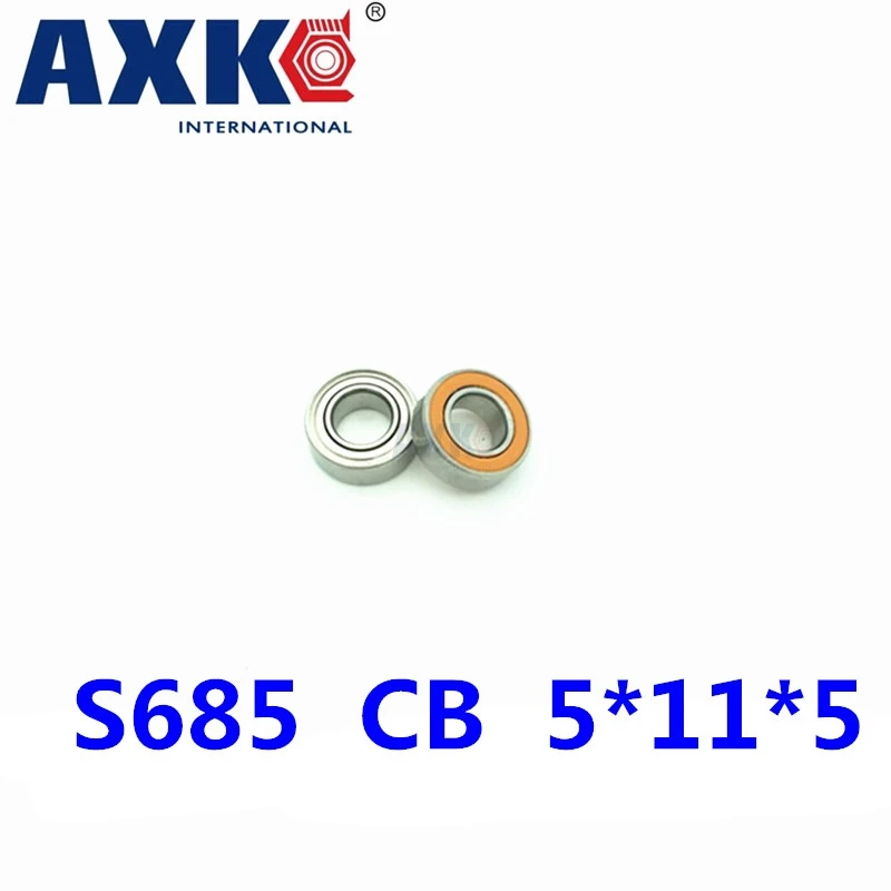 

Axk 5x11x5 S685 Zz Cb Abec7 5x11x5 мм Гибридный Керамический шарикоподшипник из нержавеющей стали