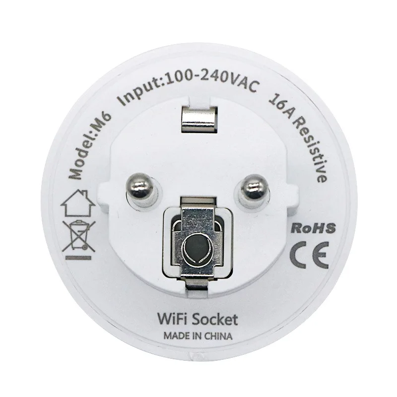 SZYOUMY US EU Mini Smart Socket 10A Wifi Plug Timing Switch Voice Control Work with Alexa Google Assistant 20pcs/lot | Обустройство