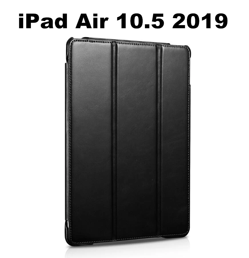 iPad Air 3 10.5 2019 ICarer для iPad Pro 11 дюймов iPad Air 10,5 Mini5 Mini 5 чехол из натуральной кожи для iPad Pro 12,9 дюйма iPad air 3 - Цвет: iPad Air 3 10.5 2019