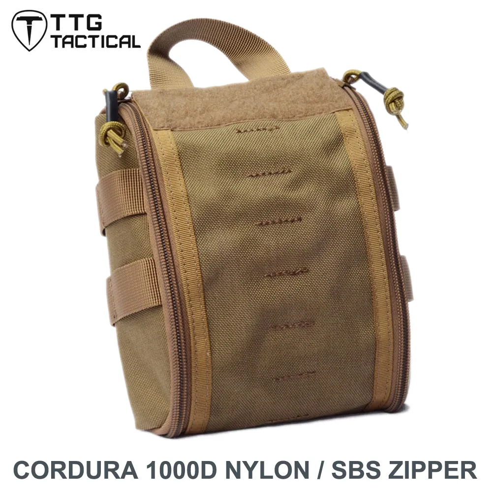 TTGTACTICAL тактический MOLLE Rip-off EMT медицинская аптечка для первой помощи, сумка для экстренной помощи, Военная Тактическая медицинская сумка