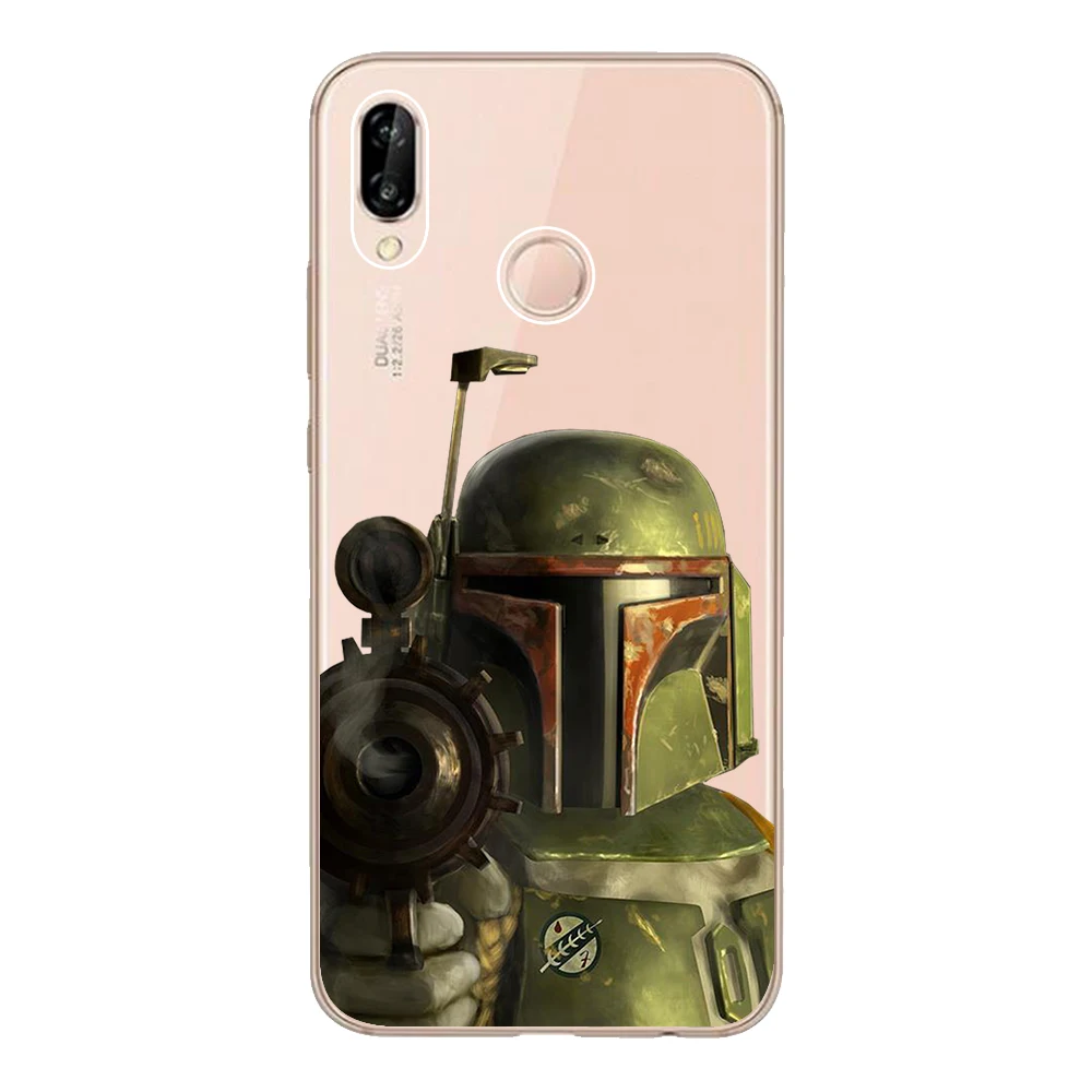 Для Huawei P20 Lite чехол 5 84 &quotМягкий ТПУ силиконовый Nova 3e Coque Star Wars BB8 Fundas защитный для