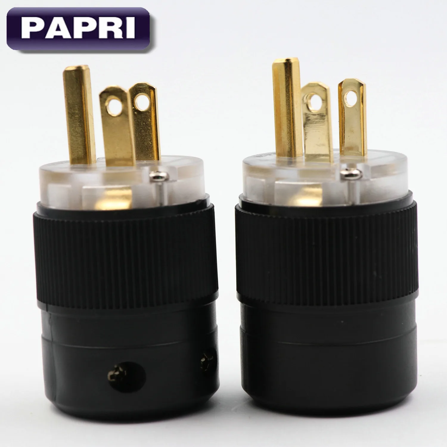 PAPRI аудио Мощность Вилки Hi Fi золотые покрытые адаптер FP 15 нам Стандартный DIY