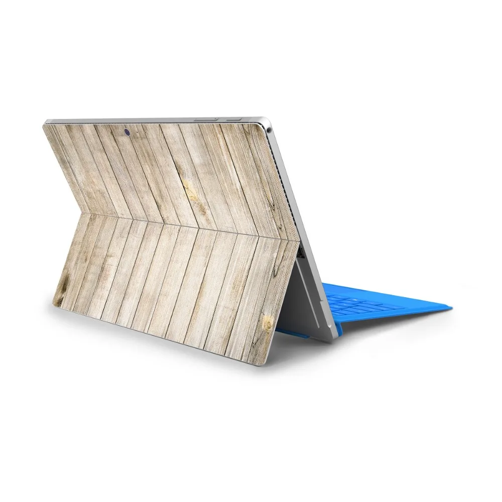 Декоративные наклейки из серии под дерево для ноутбука microsoft Surface Pro 4/5, наклейки на заднюю панель для microsoft surface Pro 6