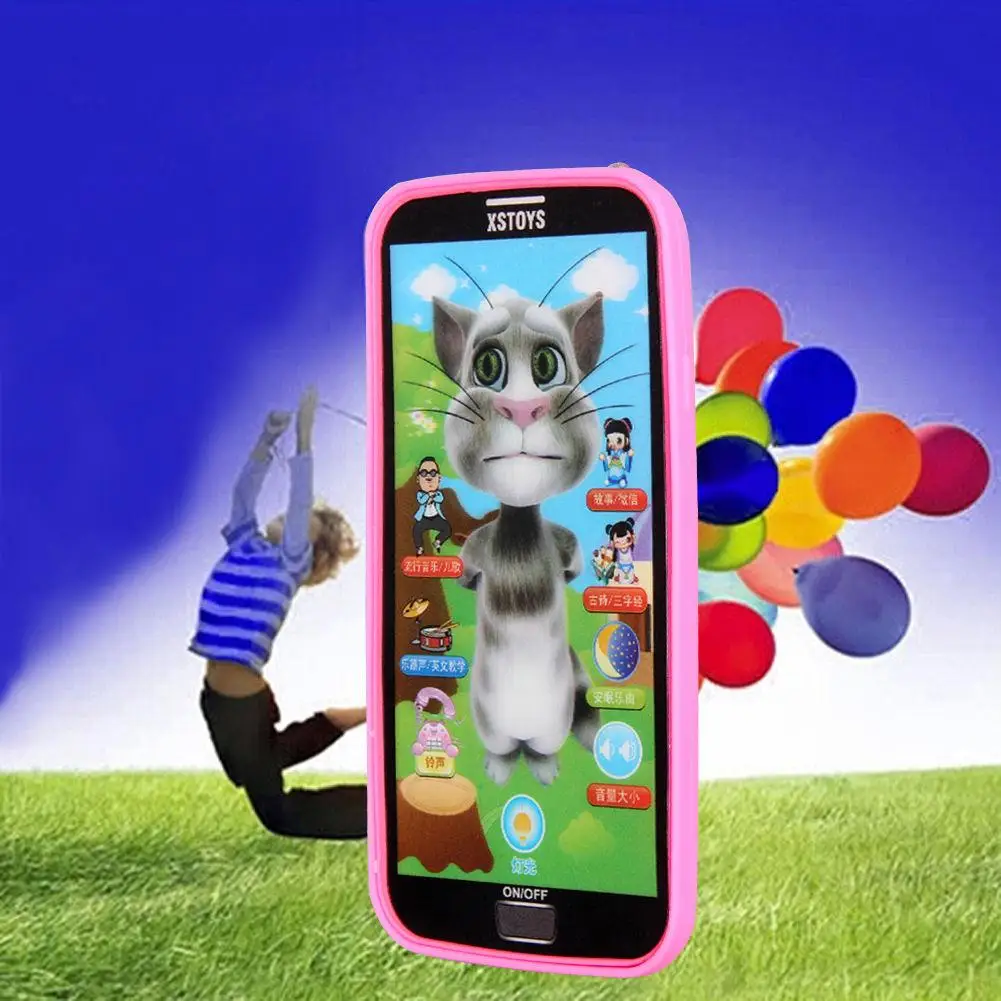 Обучающая игрушка для маленьких телефонов симулятор музыкальный телефон