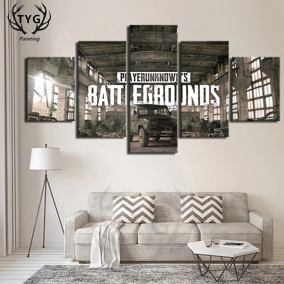 Модульные фотографии интернет кафе стены Высокое качество декоративные PUBG