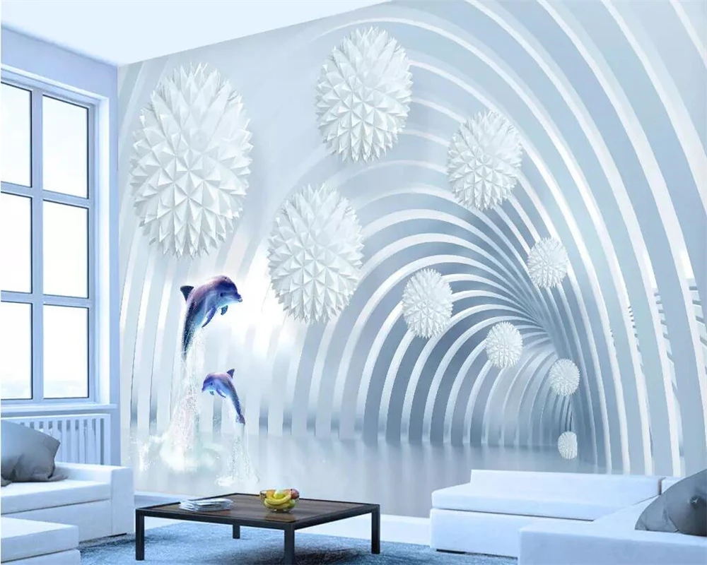 Beibehang пользовательские обои 3D Фреска фото Мода Элегантный свежий шар пространство стерео личности Декоративные Настенные обои