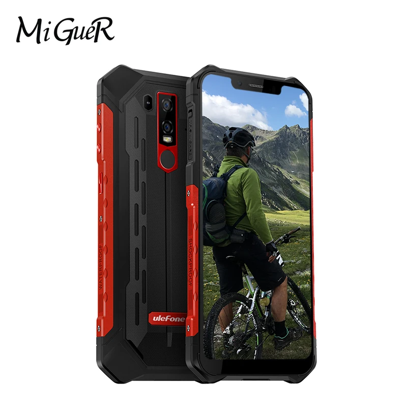 Ulefone Armor 6E IP68 Водонепроницаемые мобильные телефоны Android 9 0 6 2 &quotHelio P70 4G + 64G Face ID NFC