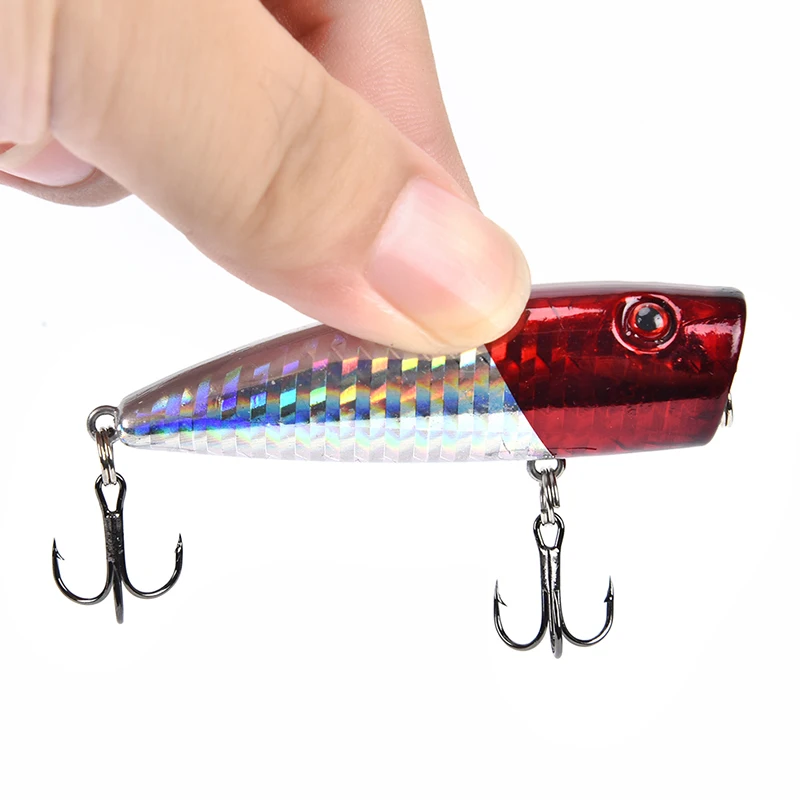 

6,5 см 10 г рыболовные приманки, жесткие приманки, искусственный Поппер, кренкбейт, воблеры, приманка 4 #