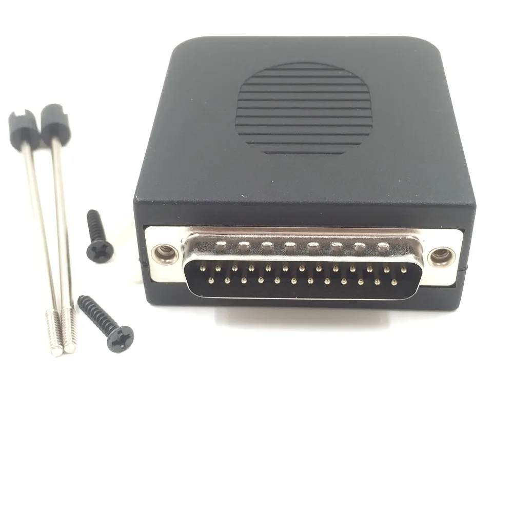 DB25 D SUB Plug 26PIN порт терминал прорыва PCB пластиковая крышка Solderless винт|screw screw|screw