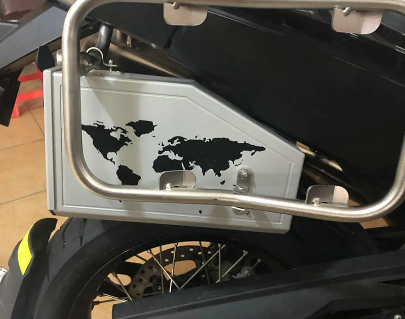 Алюминиевый ящик для инструментов мотоциклов BMW F700GS F800GS 2013 2017 декоративный