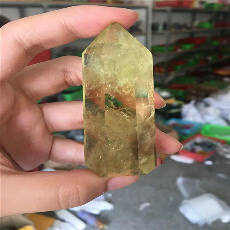 Natural beautiful yellow crystal healing | Дом и сад
