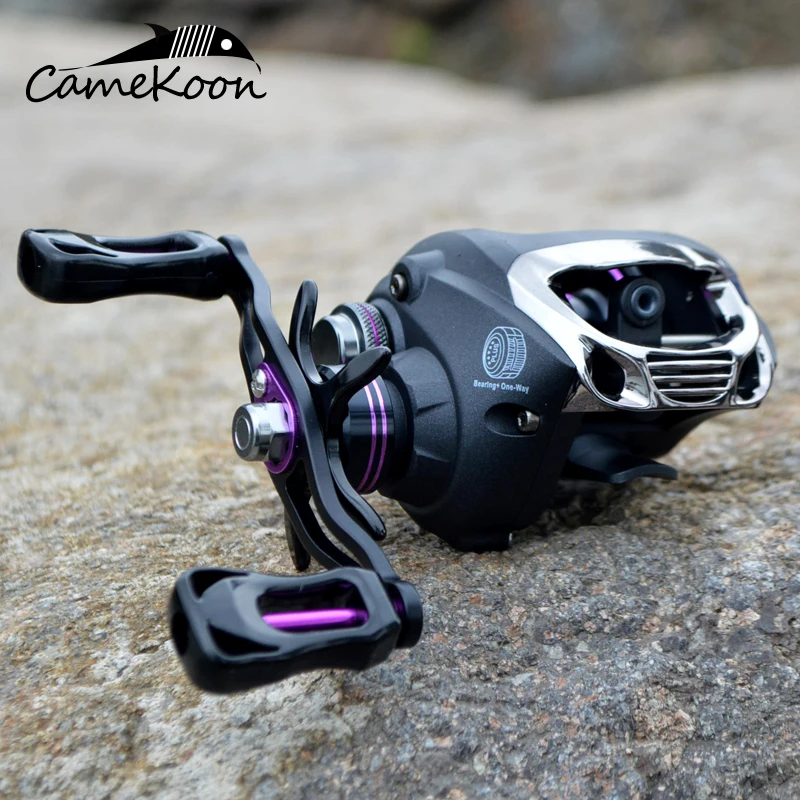 CAMEKOON LK200 Низкопрофильная Рыболовная катушка для приманки 12 + 1 подшипника