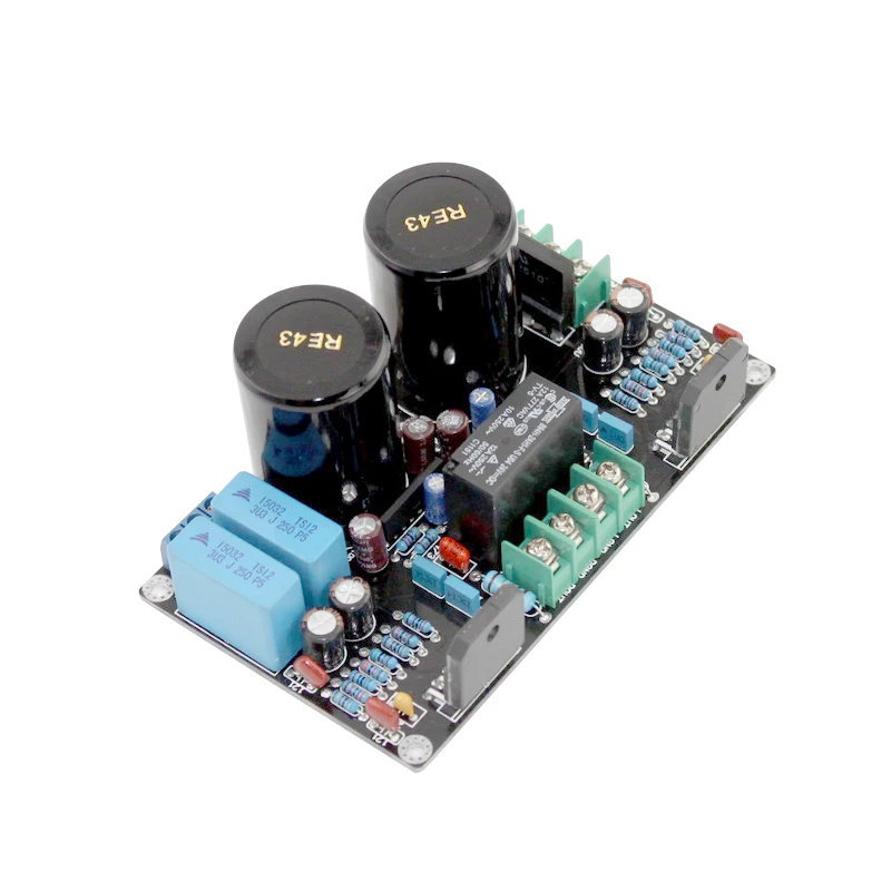 

AIYIMA LM3886 Amplifier Board 68WX2 Stereo 2.0 Amplificador UPC1237 10000uF/50V*2 HiFi Amp with Speaker Protection Board