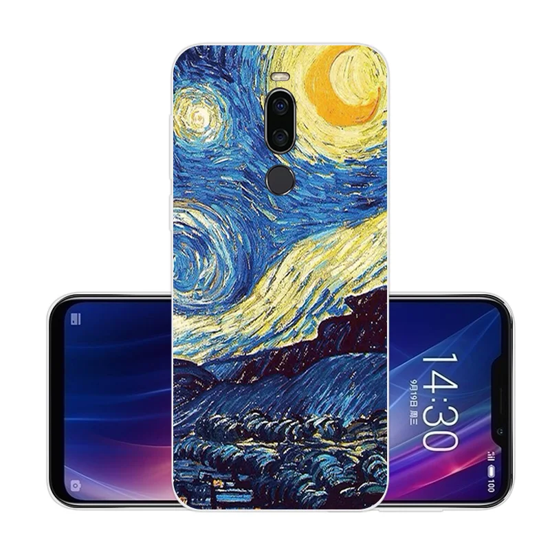 ТПУ чехол для Meizu X8 полная защита телефонные чехлы 6 2 дюймов X 8 прозрачный