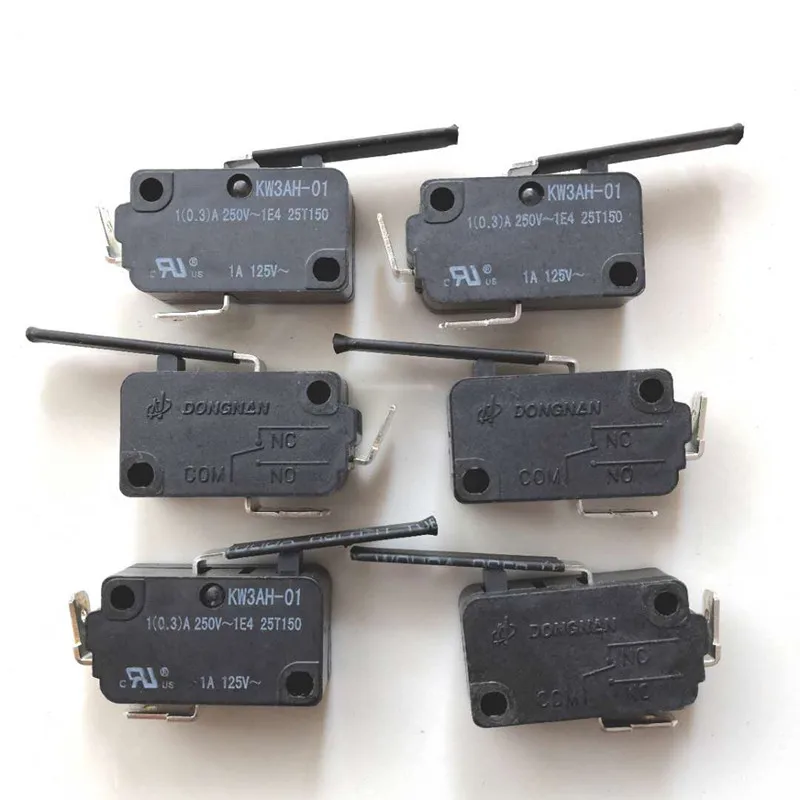 Оригинальный новый 100% KW3AH 01 микро переключатель 2pin нормально открытый 0.3A250V