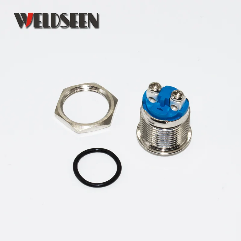 Водонепроницаемый металлический кнопочный переключатель 16 мм 3 а/250