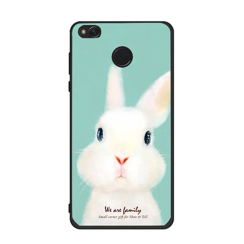 Pink Airplane Case For Xiaomi Redmi 4A 4X 5A Note 4 mi A1 Universe Rabbit White Bear |
