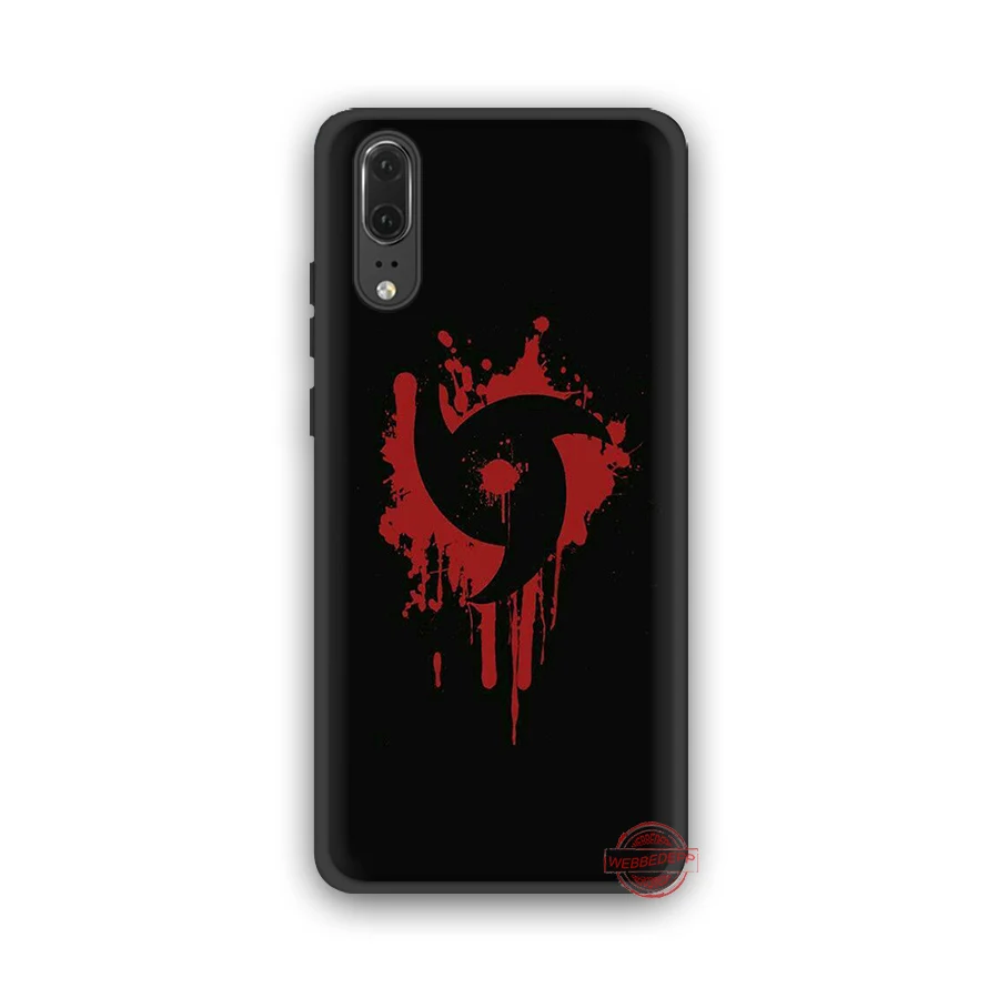 WEBBEDEPP Naruto Sharingan Rinnegan Soft Case for Huawei P8 P9 P10 P20 P30 Lite Pro 2017 2018 2019 Cover | Мобильные телефоны и