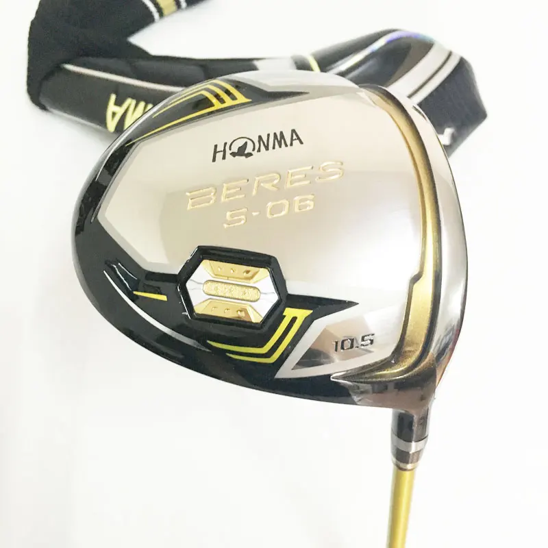 Новый Мужской Гольф драйвер HONMA S 06 3 звезды водительские клубы 9 5 или 10 чердак с