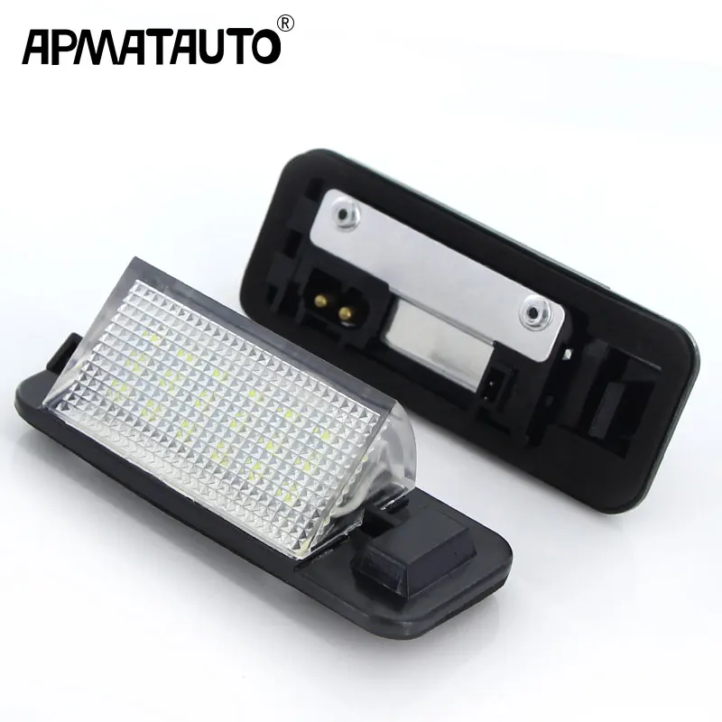 Apmatauto для BMW E36 светодиодный светильник номерного знака 18SMD белый 12 В лампы 318i 318is