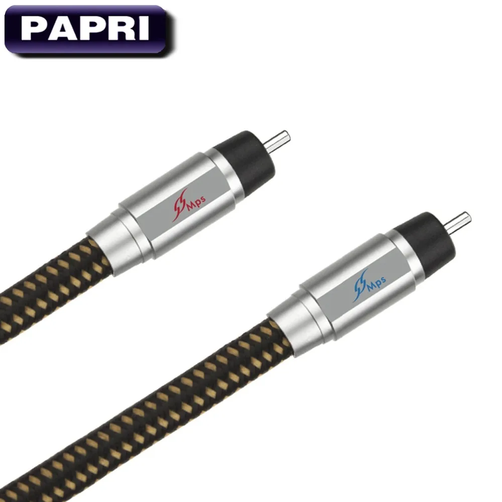 PAPRI Original MPS M 11R 99.99997% OCC аудиокабель с родиевым покрытием разъемы Hi Fi для DAC CD DVD