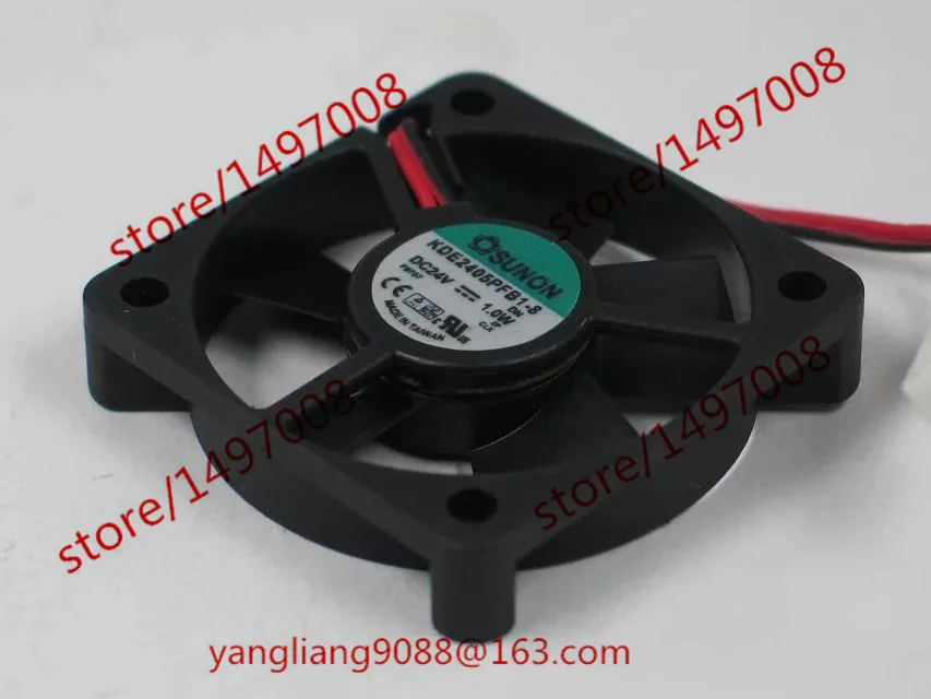 SUNON KDE2405PFB1-8 DC 24V 1,0 W 2-проводной Вентилятор охлаждения сервера 50x50x10 мм