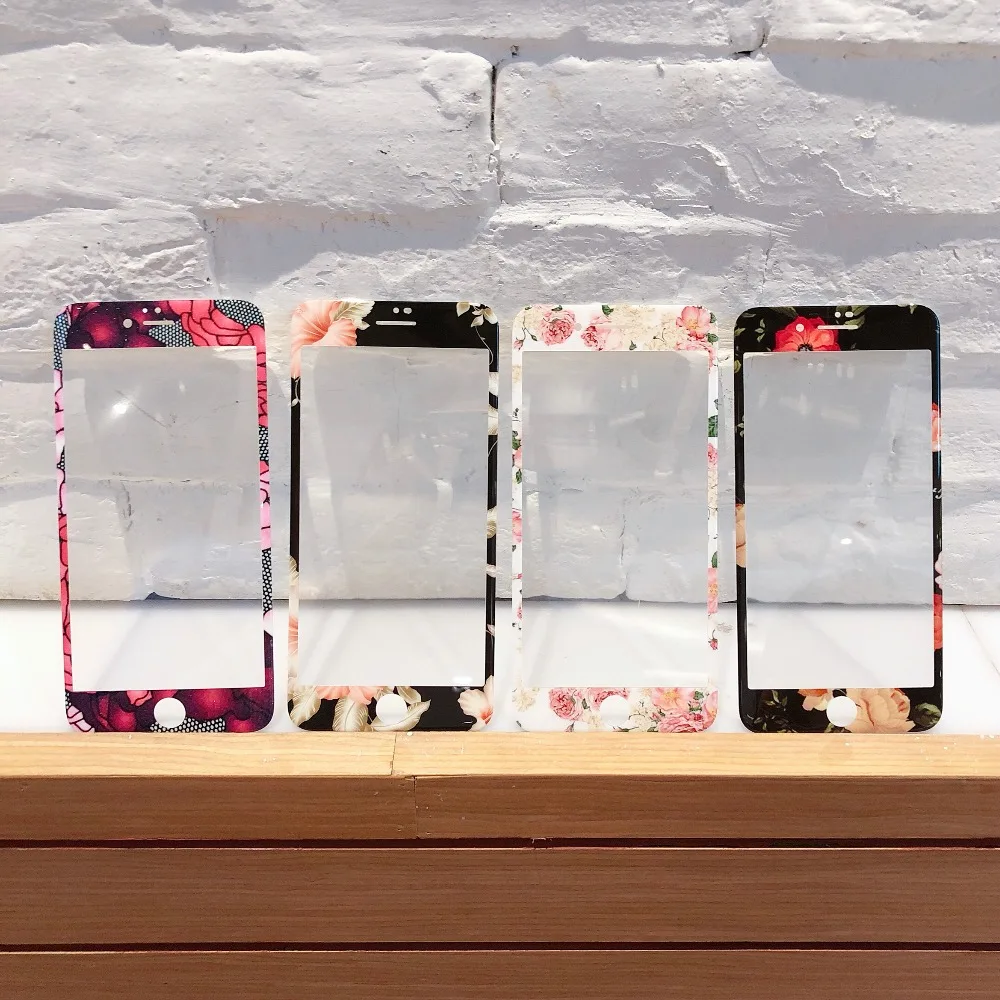 Красивая цветная пленка из закаленного стекла для iPhone 11 Pro MAX X XR XS 6 6s 7 8 Plus|Защитные